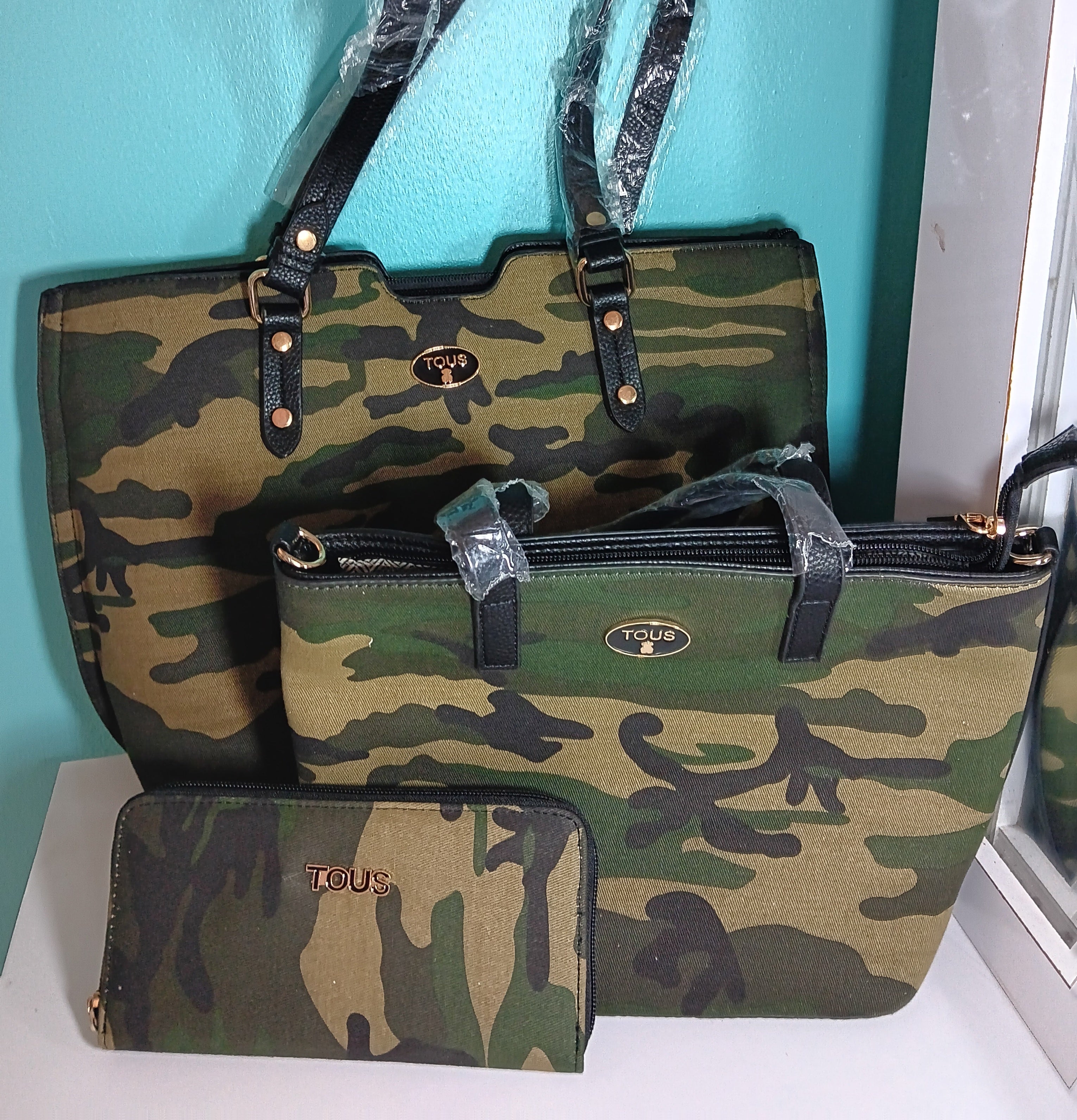 Set de dos carteras y wallet