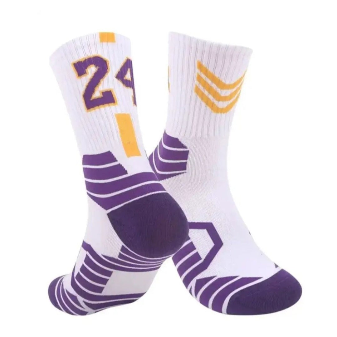 "24" Kobe Bryant NBA Socks