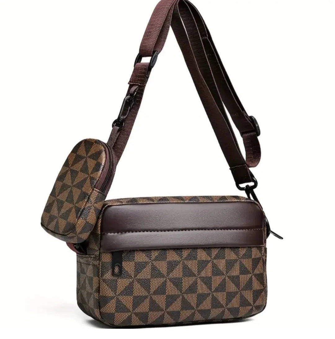 Cartera con monedero -Unisex-