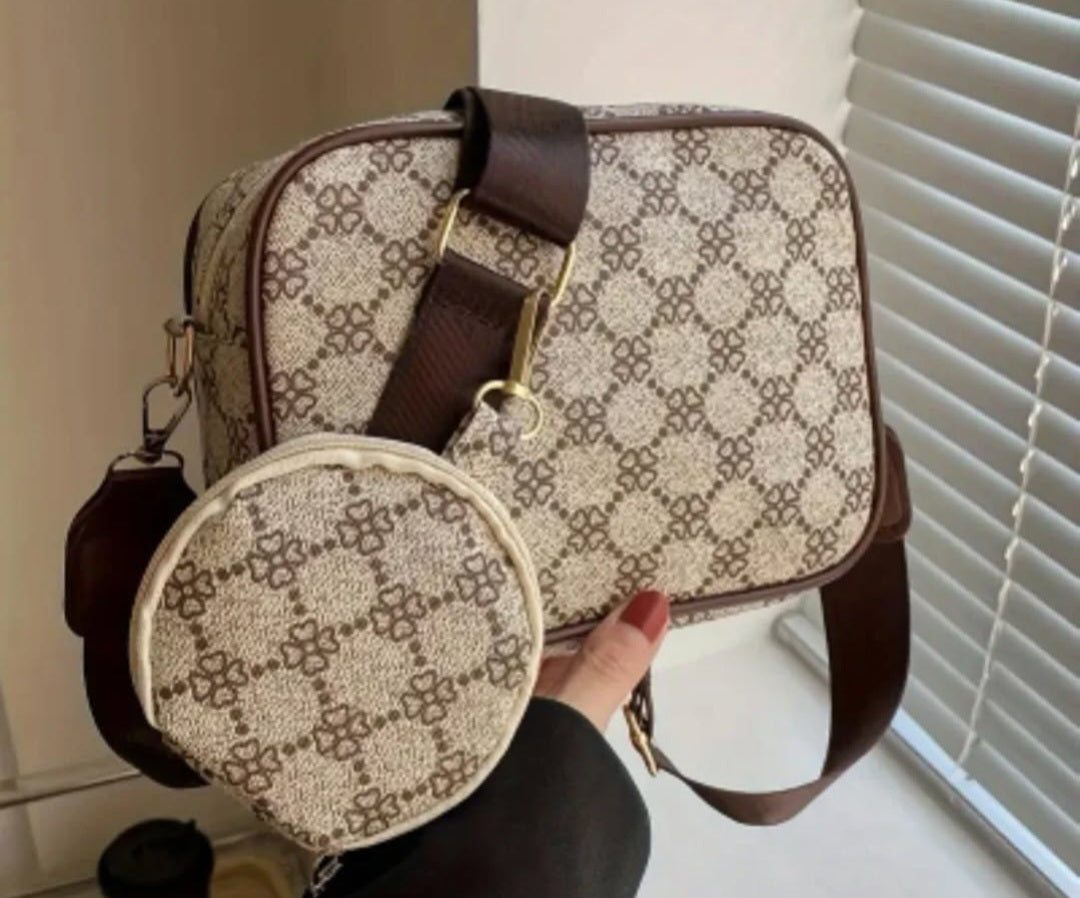 Cartera con monedero -Unisex-