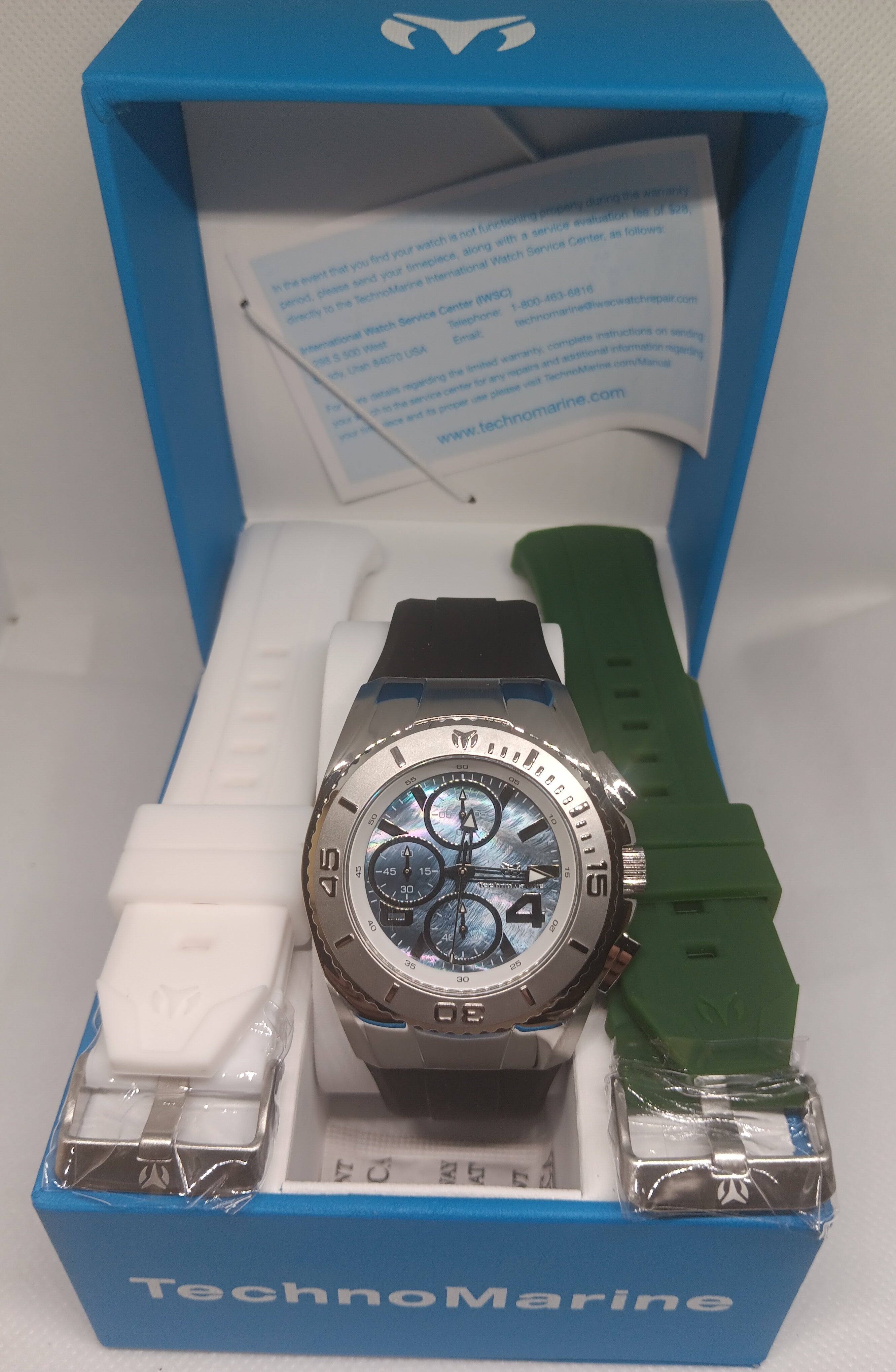 Technomarine Cruise 43 mm - 3 correas - Unisex