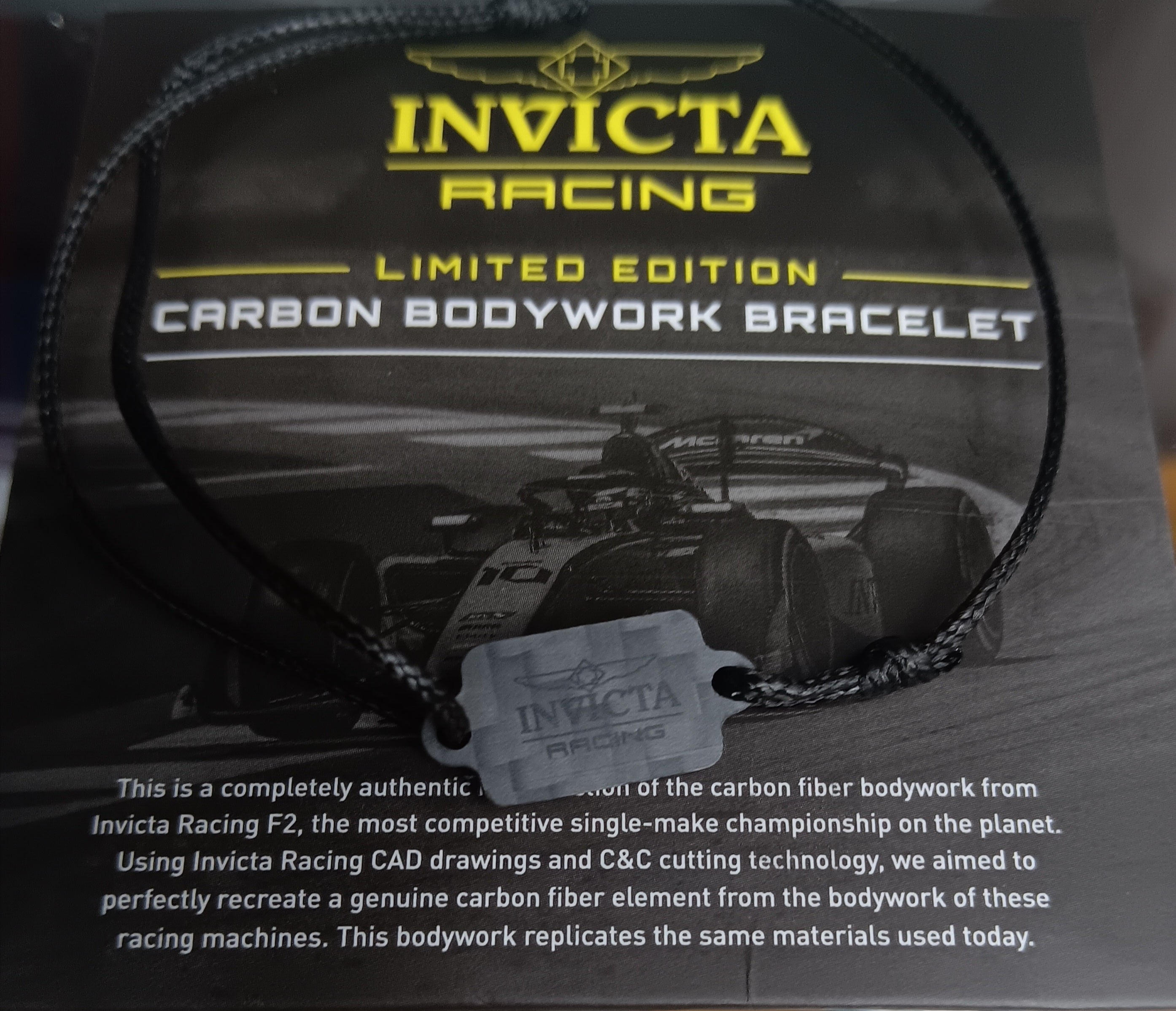 Pulsera Invicta Carbon Fiber Bodywork -Limited Edition-