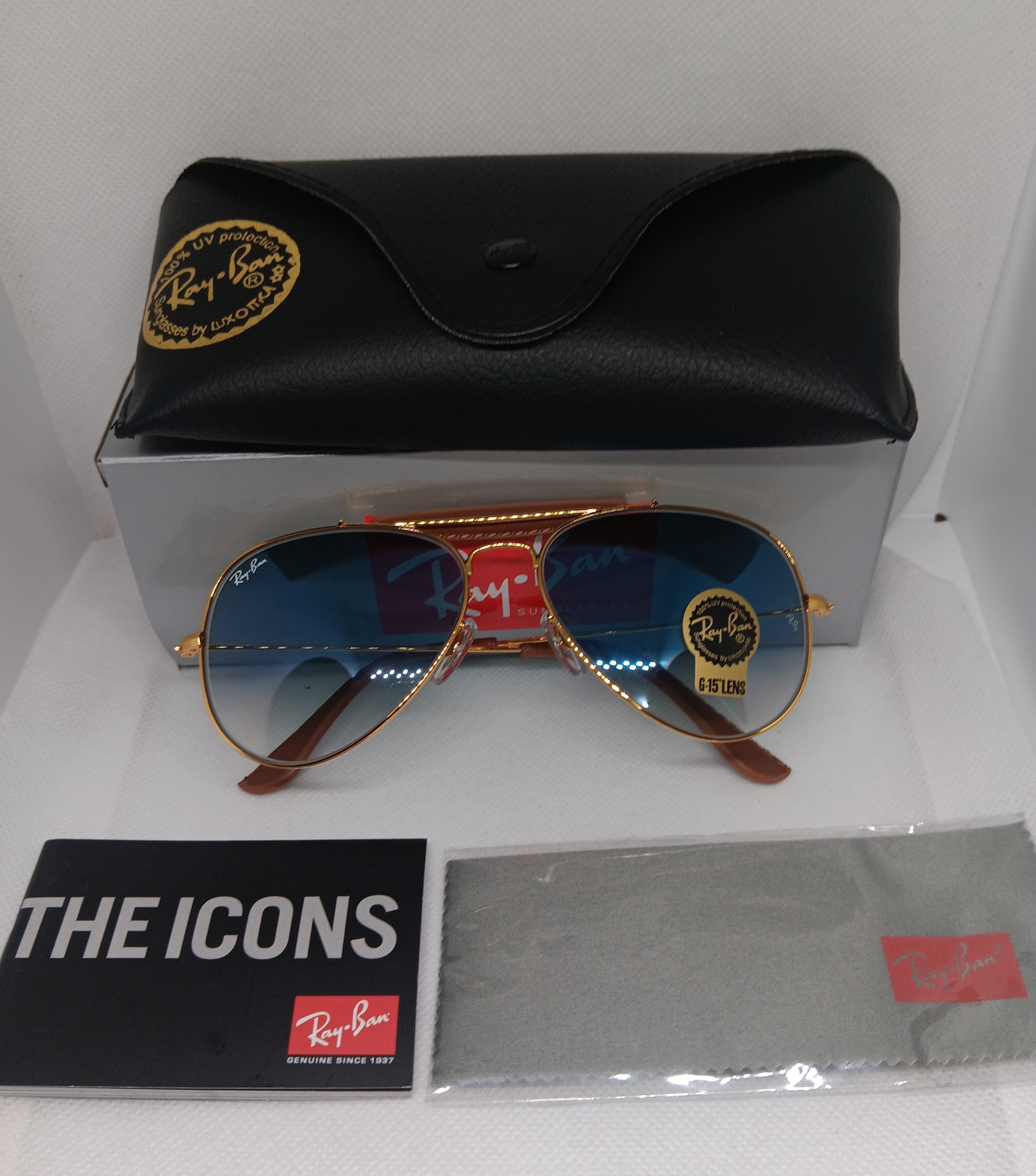 RAY-BAN RB3422 Aviator 58mm - Unisex