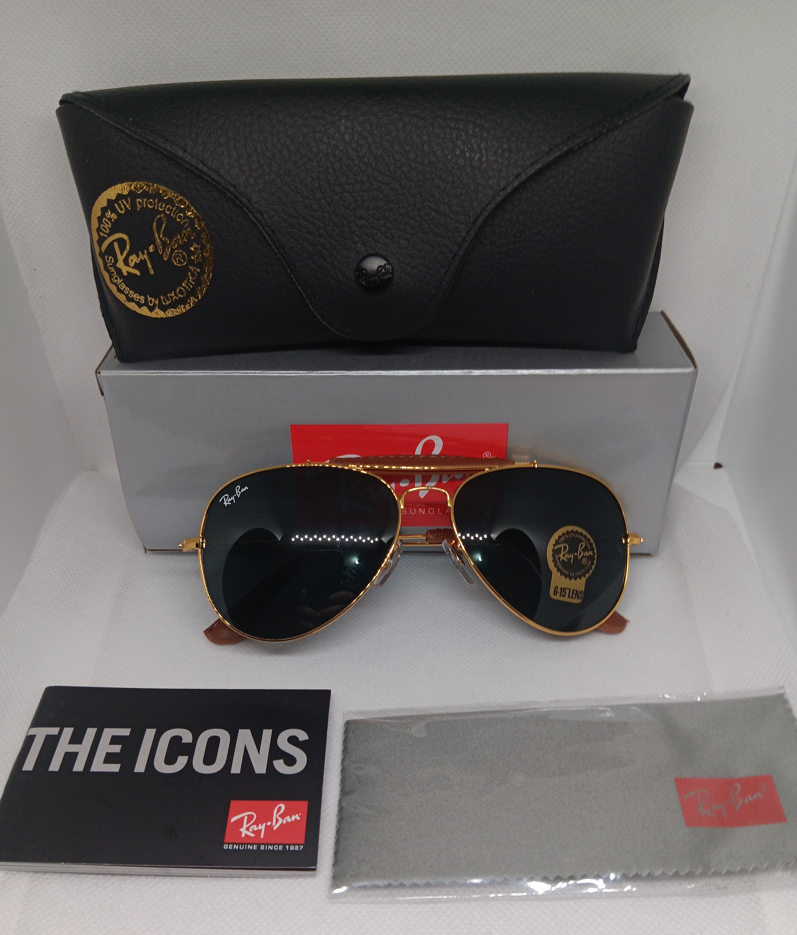RAY-BAN RB3422 Aviator 58mm - Unisex